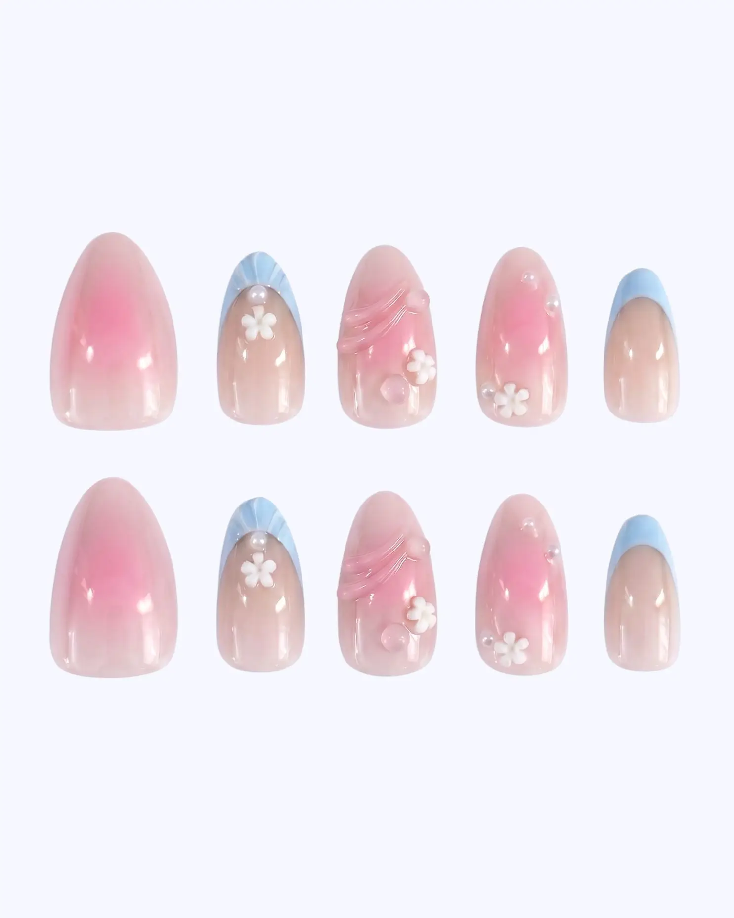 Summer Siren Press-On Nails (30PC) 2 Summer Siren Press-On Nails (30PC) - Image 2